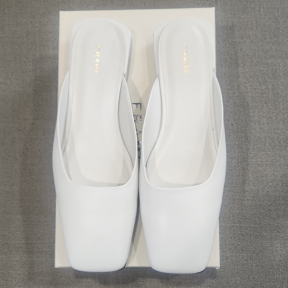 Frame Leather Mules Size 39.5